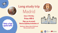 Lange Studiereis Madrid