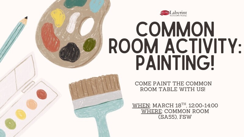 Common Room Activity: paint