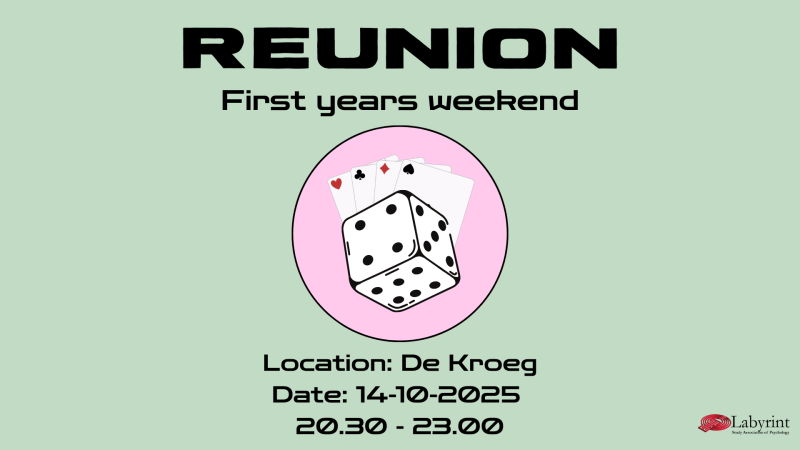 Reünie Eerstejaarsweekend