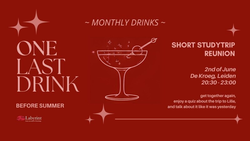 Monthly Drinks - Reunion SST
