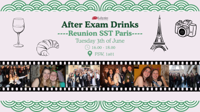 Aftertentamenborrel + Bezoekreis Reünie